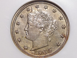 1905 Liberty Nickel PF62 NGC