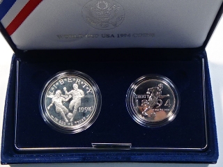 1994 World Cup Commemorative Two Coin Set Proof