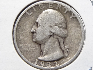 1932-S Washington Quarter VG8