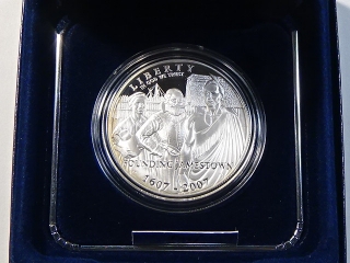 2007 Jamestown Commemorative Dollar Proof