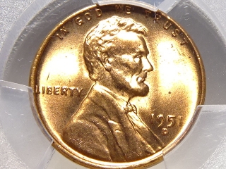 1951-D Lincoln Cent MS65 Red PCGS