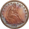 SEATED HALVES (1838-1891)